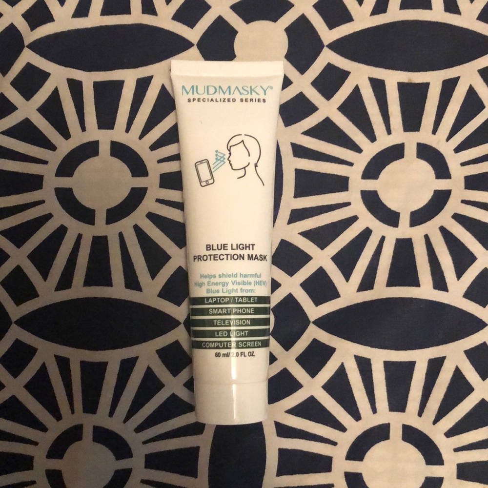 MUDMASKY BLUE LIGHT PROTECTION MASK!
